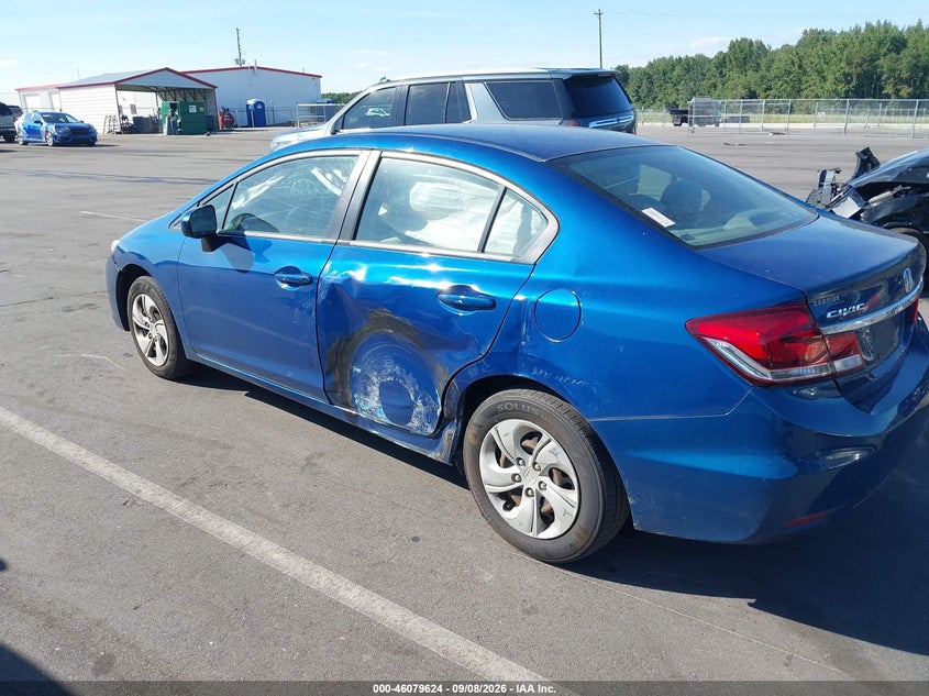 2014 HONDA CIVIC auction photo 3