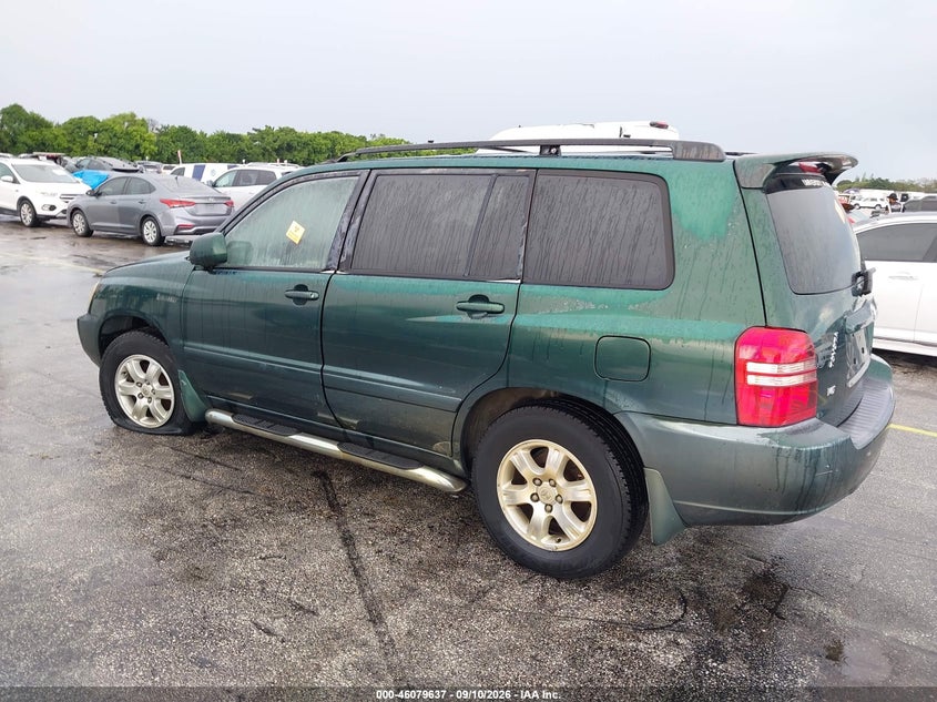 2001 TOYOTA HIGHLANDER auction photo 3