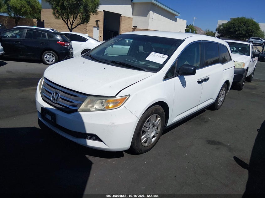 Vin: 5fnrl5h20cb096428, lot: 46579206, honda odyssey lx 20122
