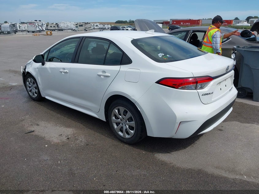 Vin: jtdepmae4n3019952, lot: 46579211, toyota corolla le 20223
