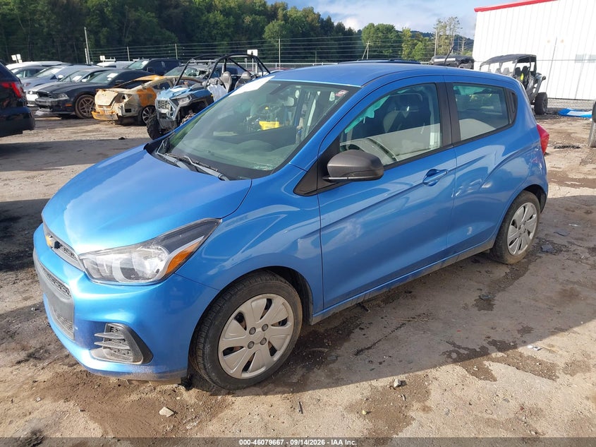 Vin: kl8cb6sa7hc811281, lot: 46579214, chevrolet spark ls cvt 20172