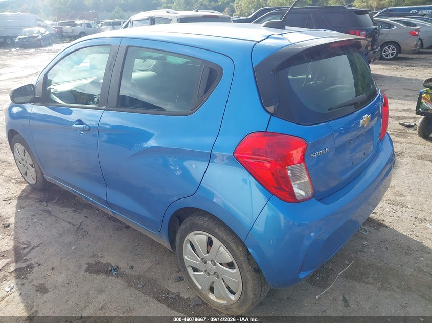 Vin: kl8cb6sa7hc811281, lot: 46579214, chevrolet spark ls cvt 20173