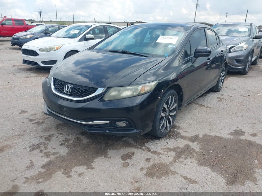 2014 Honda Civic, Звичайний знос, IAAI, VIN 2HGFB2F90EH515588 — фото 2