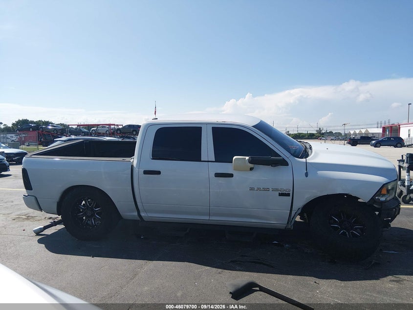 RAM 1500 2012 VIN 1C6RD7KT6CS142199