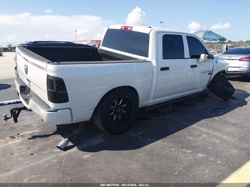 Vin: 1c6rd7kt6cs142199, lot: 46579246, ram 1500 express 20124
