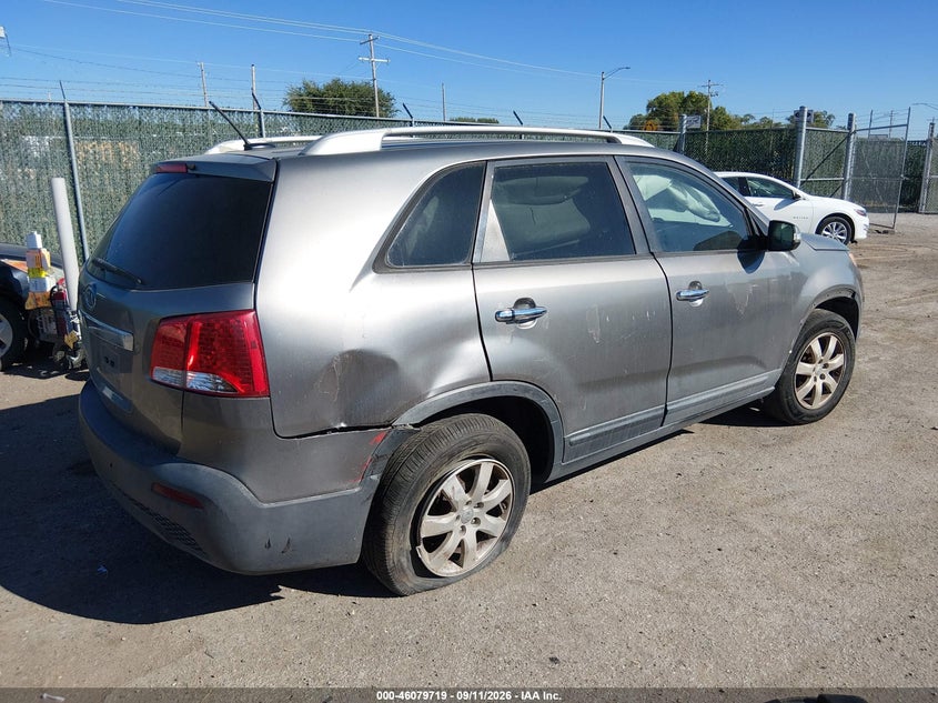 Vin: 5xykt4a60cg264554, lot: 46579266, kia sorento lx 20124