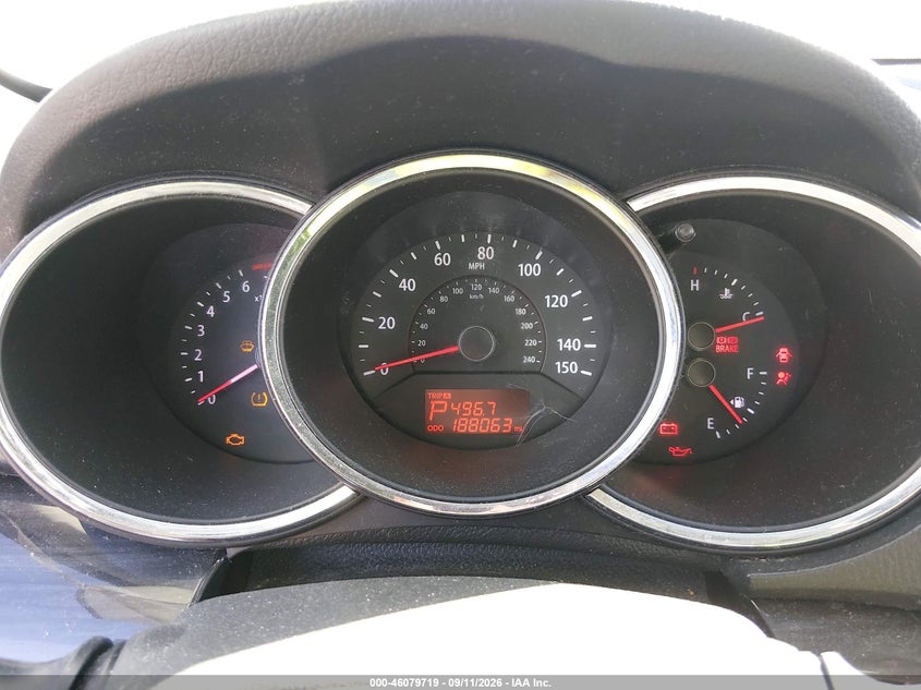 KIA SORENTO 2012 VIN 5XYKT4A60CG264554