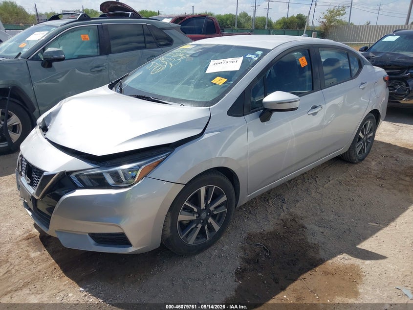 Vin: 3n1cn8evxml844222, lot: 46579308, nissan versa sv xtronic cvt 20212