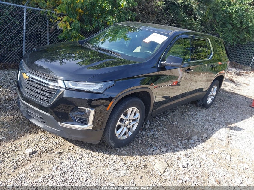 Vin: 1gnerfkw7pj234518, lot: 46579310, chevrolet traverse fwd ls 20232