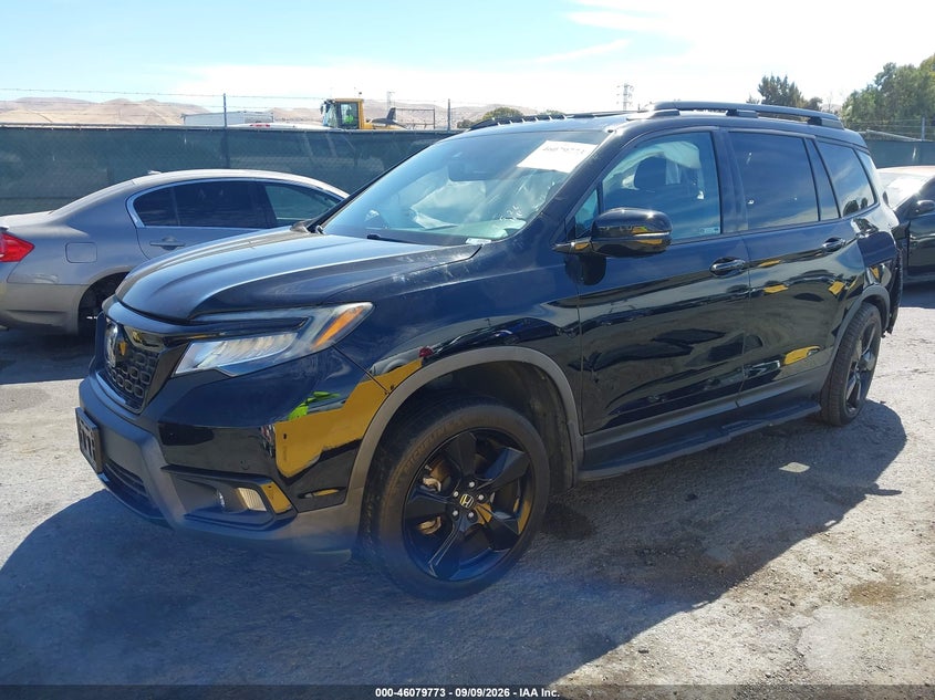 Vin: 5fnyf8h05kb006045, lot: 46579320, honda passport elite 20192