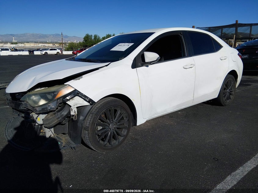Vin: 5yfburhe6ep074974, lot: 46579325, toyota corolla s plus 20142