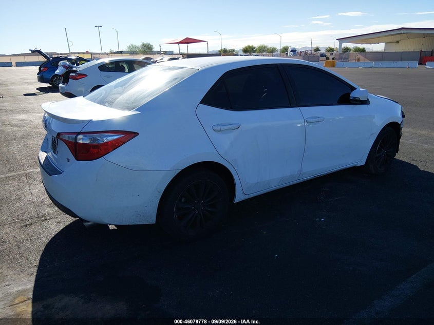 Vin: 5yfburhe6ep074974, lot: 46579325, toyota corolla s plus 20144