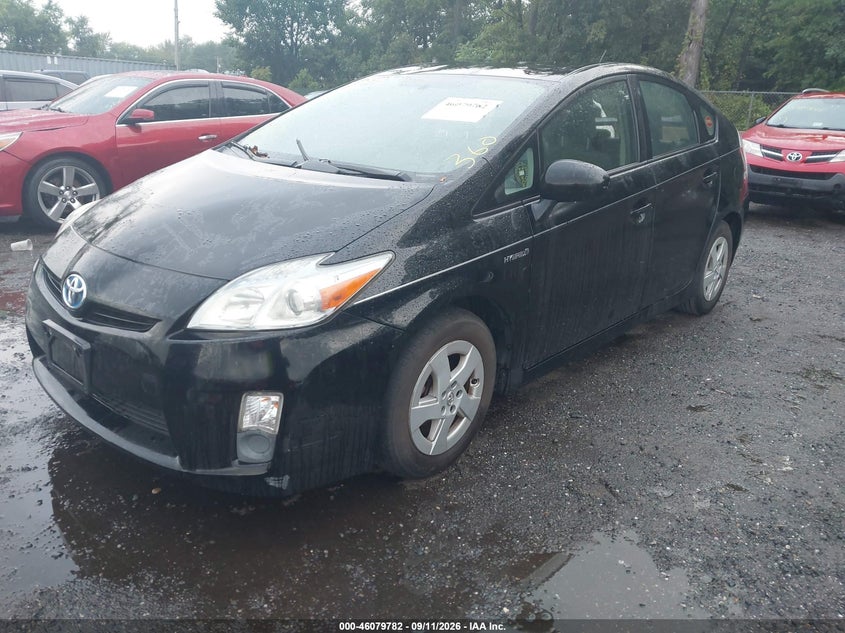 Vin: jtdkn3du0b1415082, lot: 46579329, toyota prius three 20112