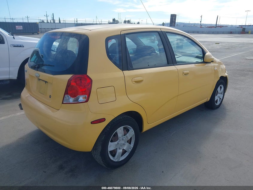 2007 CHEVROLET AVEO 5 auction photo 4