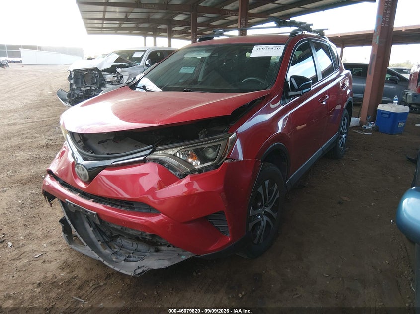 Vin: 2t3bfrevxhw624315, lot: 46579367, toyota rav4 le 20172