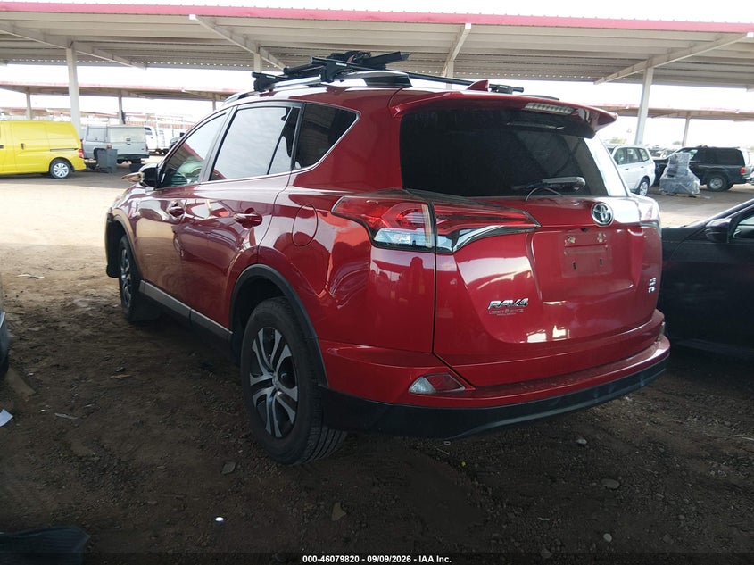 Vin: 2t3bfrevxhw624315, lot: 46579367, toyota rav4 le 20173