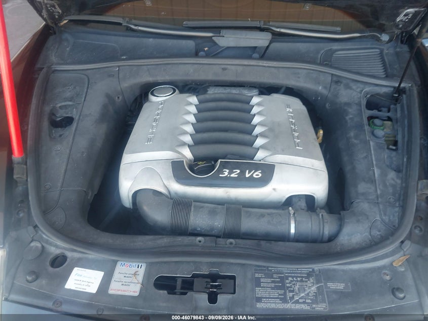 PORSCHE CAYENNE 2005 VIN WP1AA29P85LA20224
