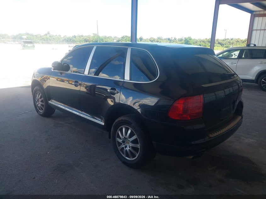 PORSCHE CAYENNE 2005 VIN WP1AA29P85LA20224