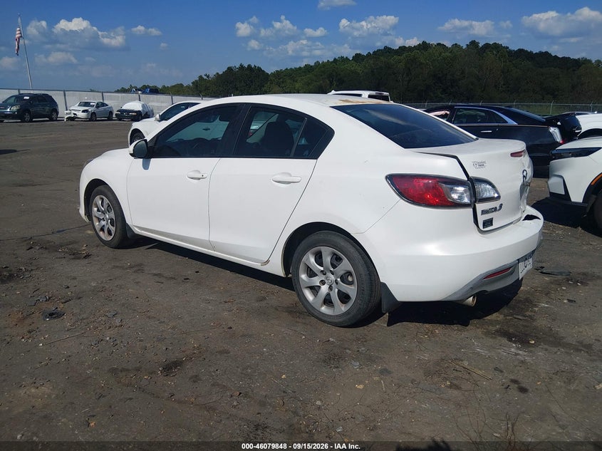 Vin: jm1bl1sf1a1232237, lot: 46579395, mazda mazda3 i sport 20103
