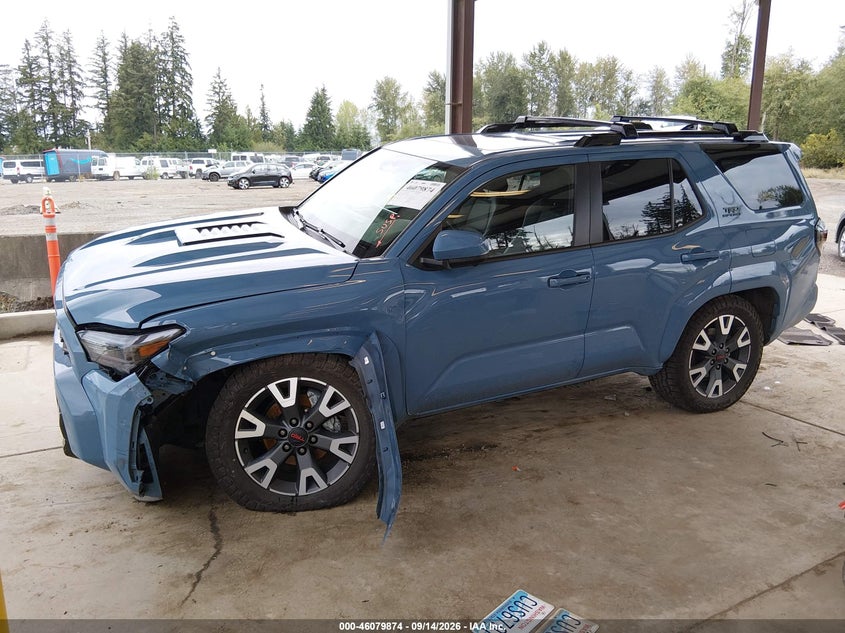Vin: jteva5br7s5067269, lot: 46579421, toyota 4runner trd sport premium 20252