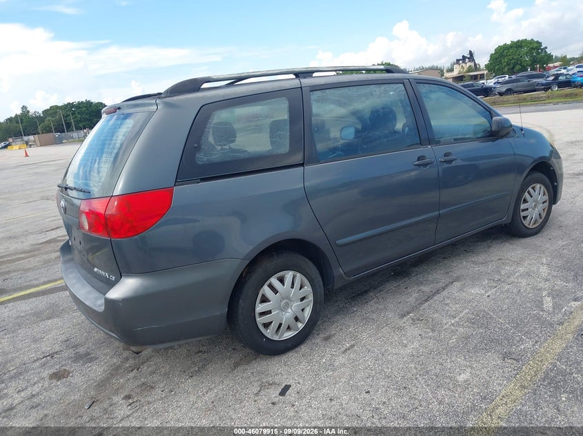 TOYOTA SIENNA 2006 VIN 5TDZA23C86S558996