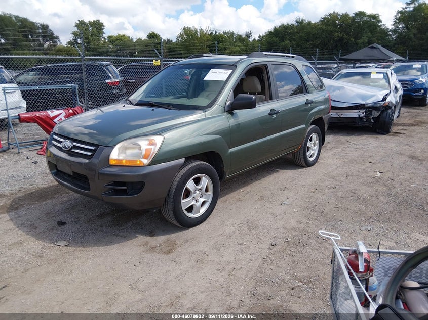2007 KIA SPORTAGE auction photo 2