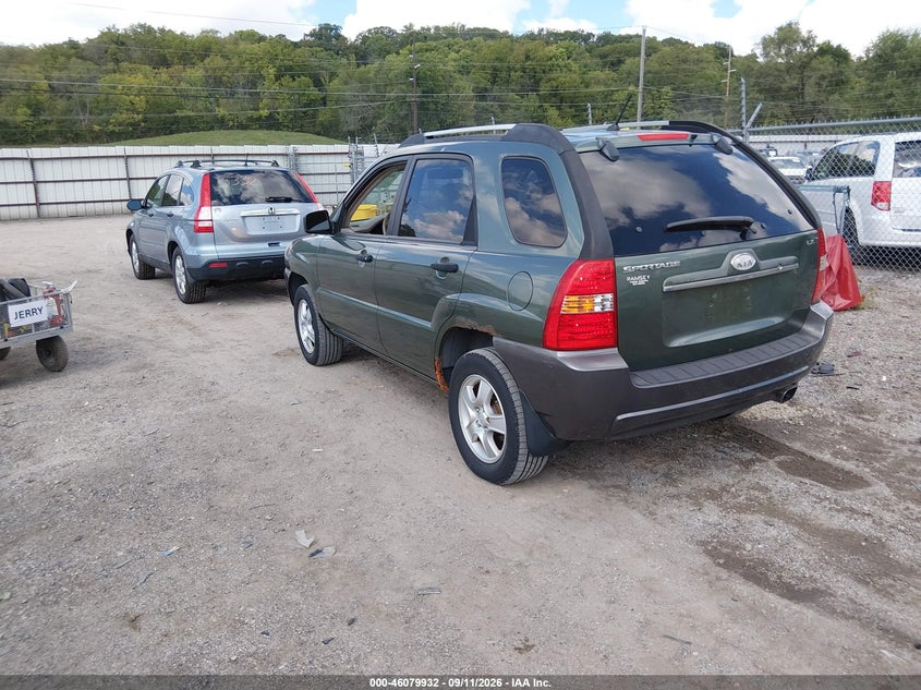 2007 KIA SPORTAGE auction photo 3