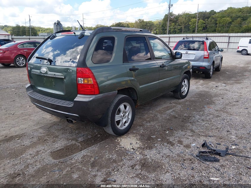2007 KIA SPORTAGE auction photo 4
