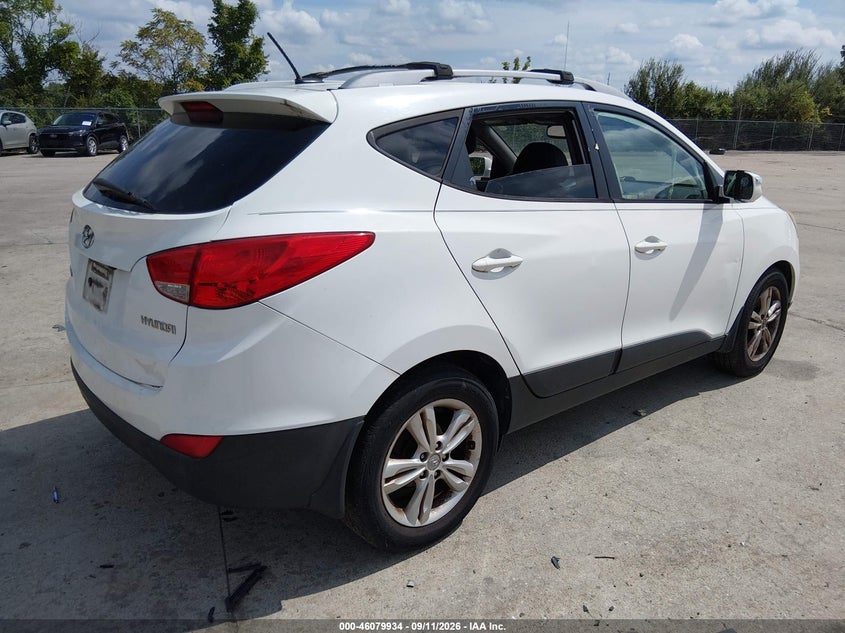 Vin: km8ju3ac0du692046, lot: 46579481, hyundai tucson gls 20134