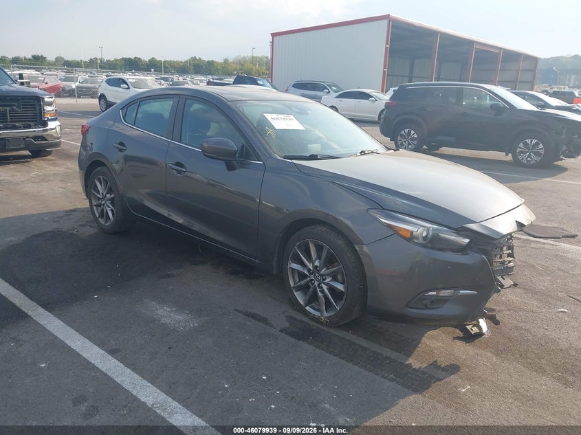 Vin: 3mzbn1w30jm263604, lot: 46579486, mazda mazda3 grand touring 20181