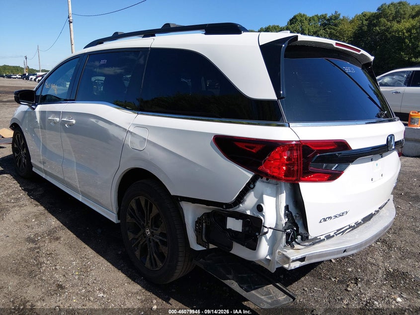 Vin: 5fnrl6h71sb087205, lot: 46579493, honda odyssey sport-l 20253