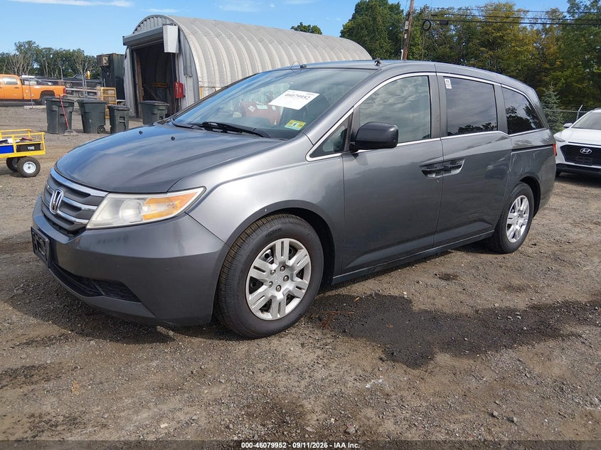Vin: 5fnrl5h28db061895, lot: 46579499, honda odyssey lx 20132