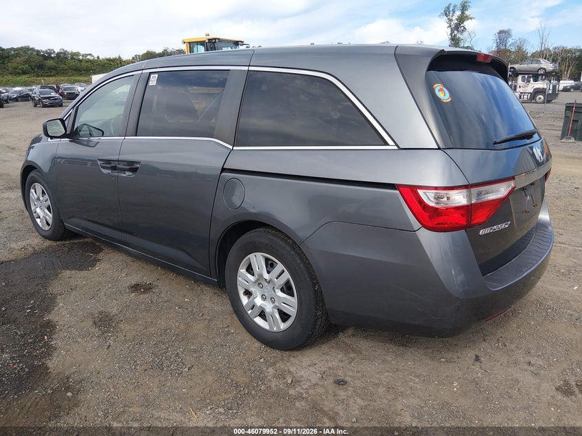 Vin: 5fnrl5h28db061895, lot: 46579499, honda odyssey lx 20133