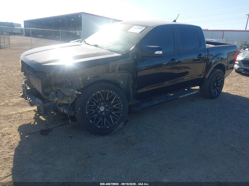 Vin: 1fter4fh4kla02433, lot: 46579536, ford ranger lariat 20192