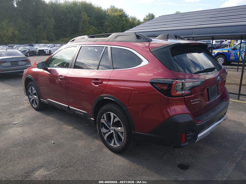 Vin: 4s4btanc1m3210597, lot: 46579555, subaru outback limited 20213