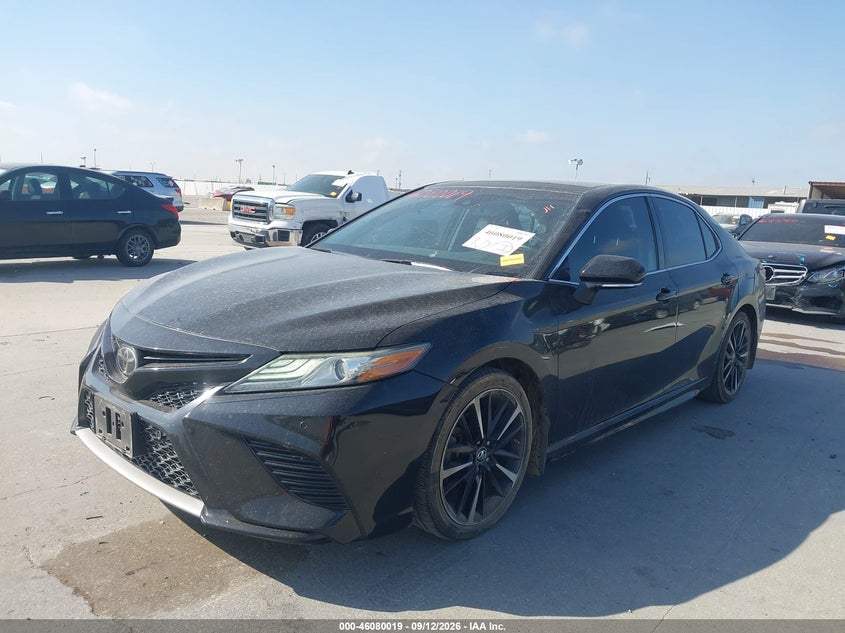 Vin: 4t1b61hkxju129887, lot: 46579566, toyota camry xse 20182