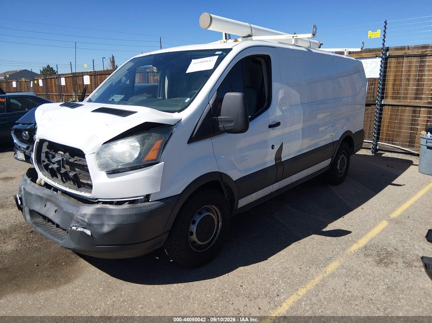 Vin: 1ftye1ym5gka21748, lot: 46579587, ford transit-150 20162