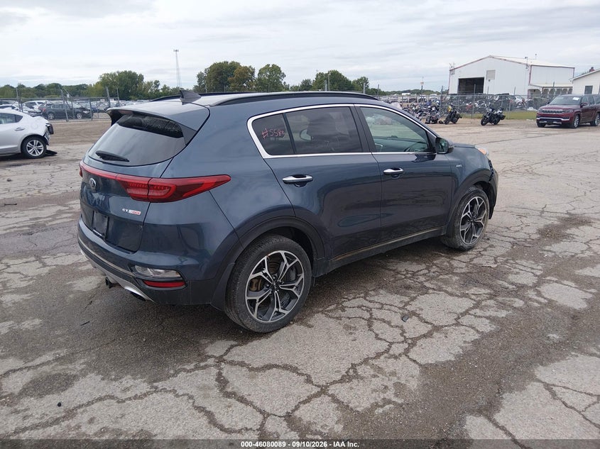 Vin: kndprca68l7790555, lot: 46579636, kia sportage sx turbo 20204