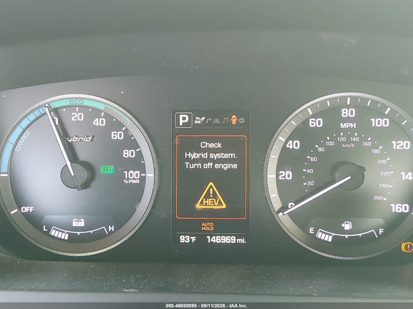 2016 HYUNDAI SONATA HYBRID auction photo 7