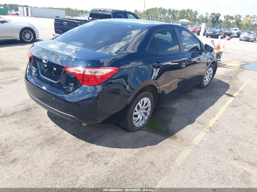 Vin: 5yfburhe1hp730650, lot: 46579650, toyota corolla le 20174
