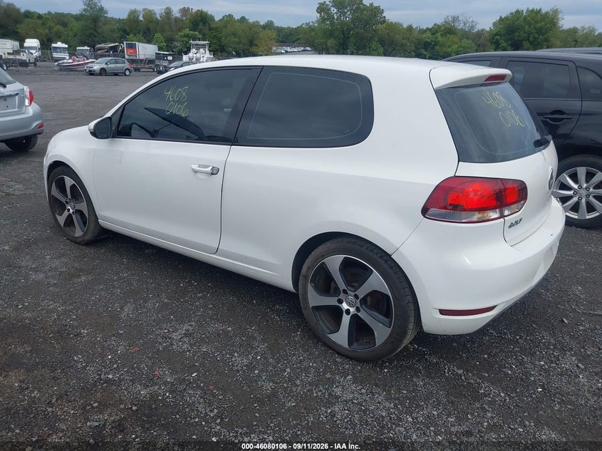 2010 VOLKSWAGEN GOLF auction photo 3