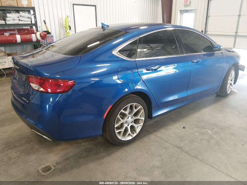 Vin: 1c3ccceg2gn130679, lot: 46579672, chrysler 200 c 20164