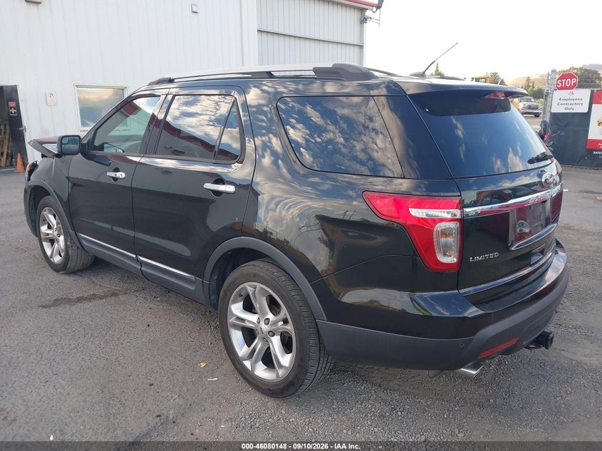 Vin: 1fm5k8f8xdgc15549, lot: 46579695, ford explorer limited 20133