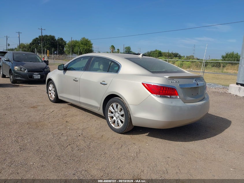 2012 BUICK LACROSSE auction photo 3