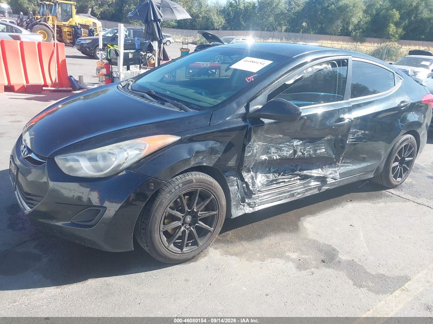 Vin: 5npdh4ae7ch068606, lot: 46579701, hyundai elantra gls 20122