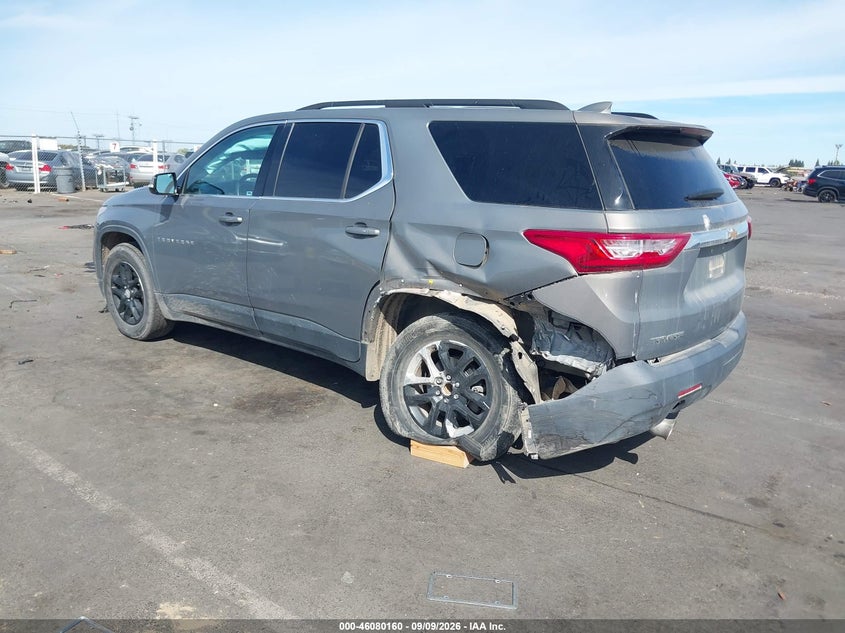 Vin: 1gnergkw0kj174595, lot: 46579707, chevrolet traverse 1lt 20193
