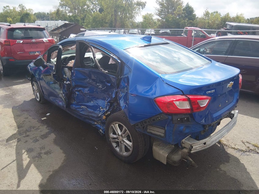 Vin: 1g1be5smxj7200408, lot: 46579719, chevrolet cruze lt auto 20183