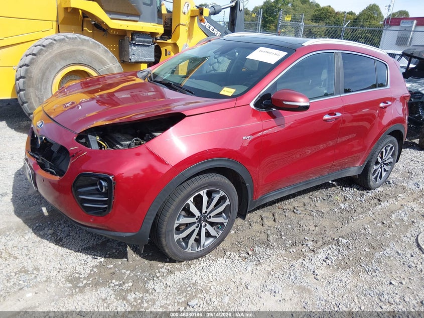 Vin: kndpncacxh7264761, lot: 46579733, kia sportage ex 20172