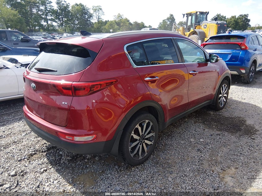 Vin: kndpncacxh7264761, lot: 46579733, kia sportage ex 20174