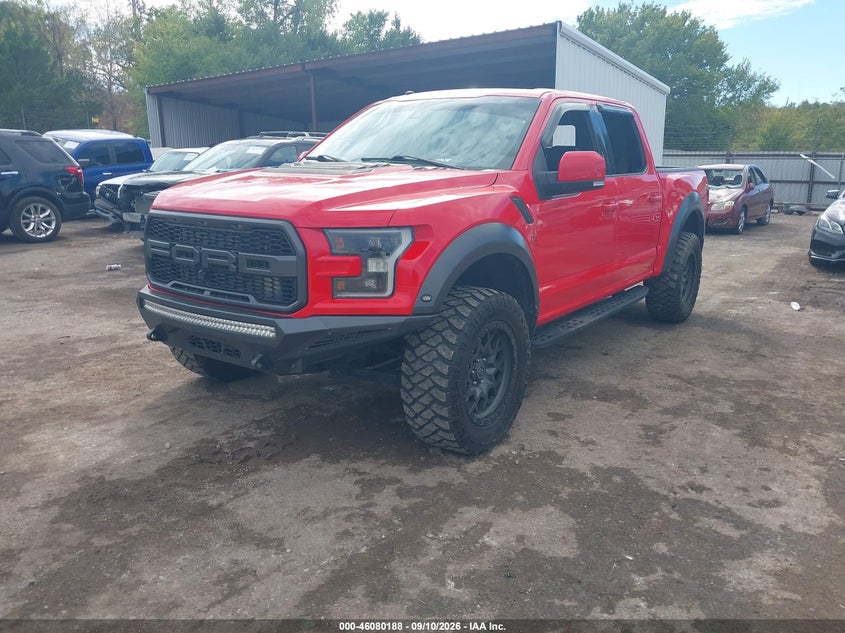 Vin: 1ftfw1rgxjfa46660, lot: 46579735, ford f-150 raptor 20182